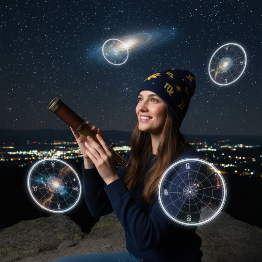 Astrology beanie lifestyle image
