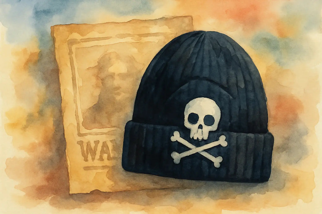 Pirate Beanie Hat: Warmth With a Wanted Poster