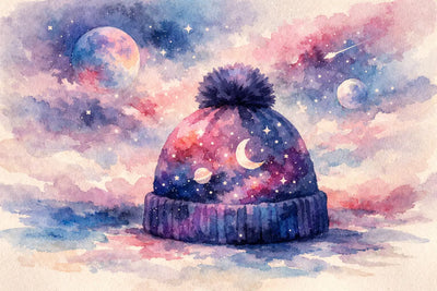 Why a Space Themed Beanie Hat Just Works