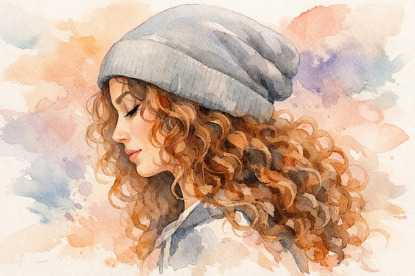 How to Wear Beanie With Curly Hair