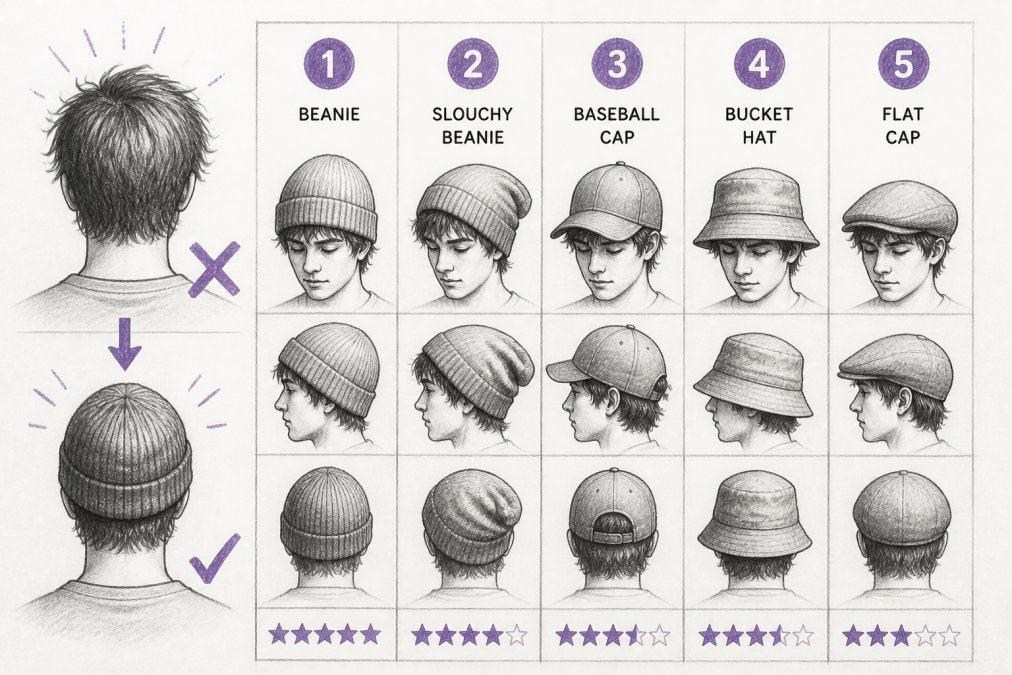 5 Ways to Hide a Bad Haircut With Hats