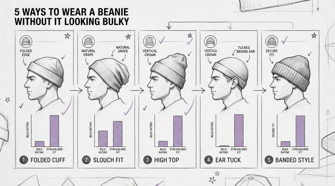 5 Ways to Wear a Beanie Without It Looking Bulky