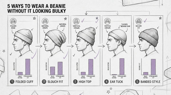 5 Ways to Wear a Beanie Without It Looking Bulky