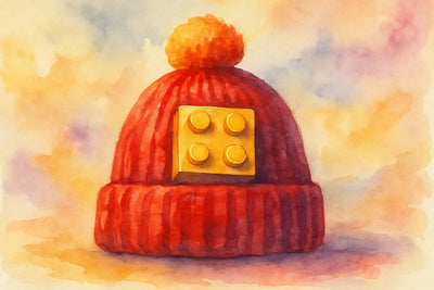 Lego Brick Beanie: Cozy, Loud, and Collectible