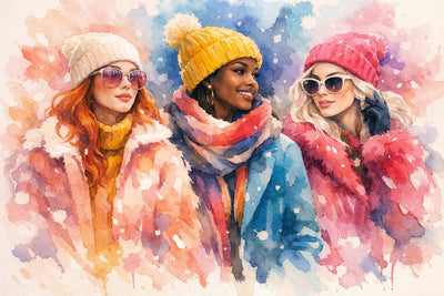 Personality Driven Winter Fashion That Pops