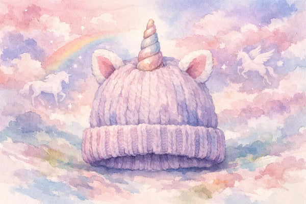 Review Unicorn Knit Beanie Comfort