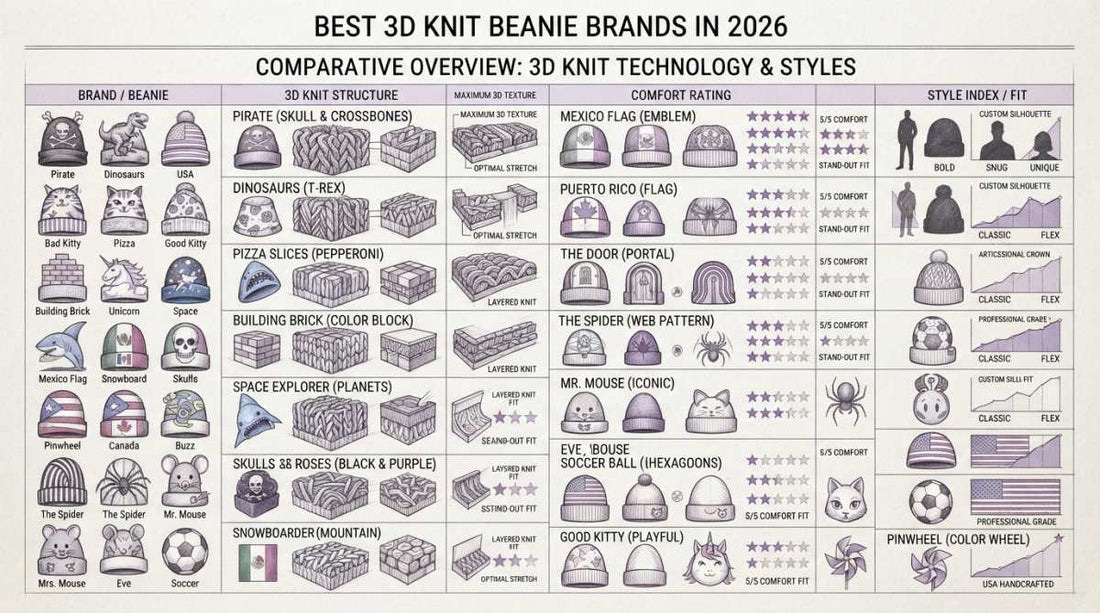 Best 3D Knit Beanie Brands in 2026