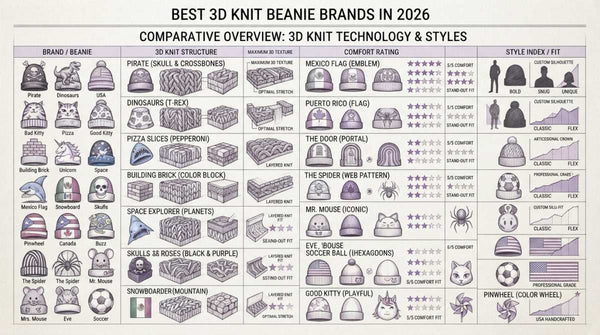 Best 3D Knit Beanie Brands in 2026