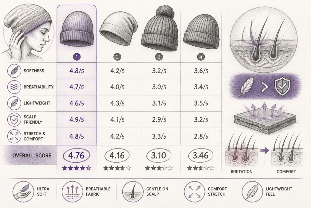 Best Beanies for Sensitive Scalps and Hair Loss