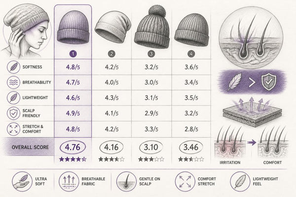 Best Beanies for Sensitive Scalps and Hair Loss