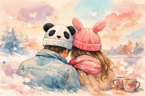 Funny Matching Beanies for Couples