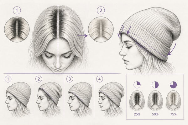 How to Style a Beanie to Cover Roots: A 2026 Guide