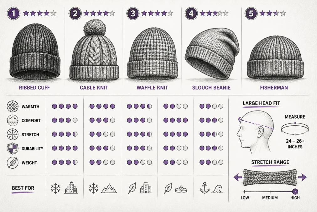Premium Knit Hats for Large Heads: A Complete 2026 Guide