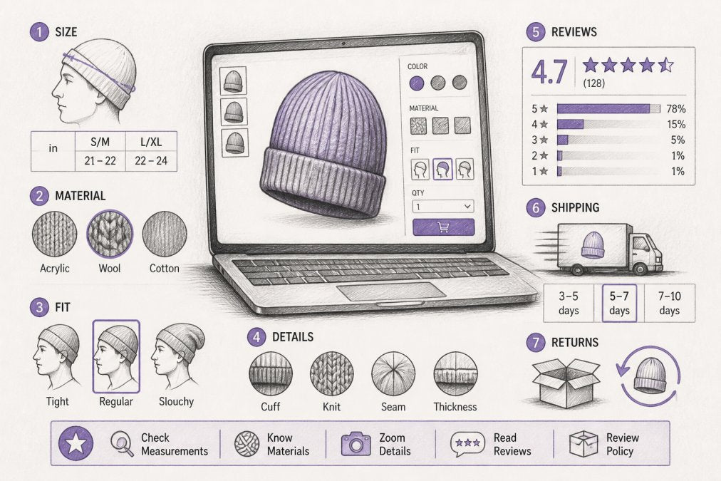 Tips for Buying Beanies Online: A 2026 Guide