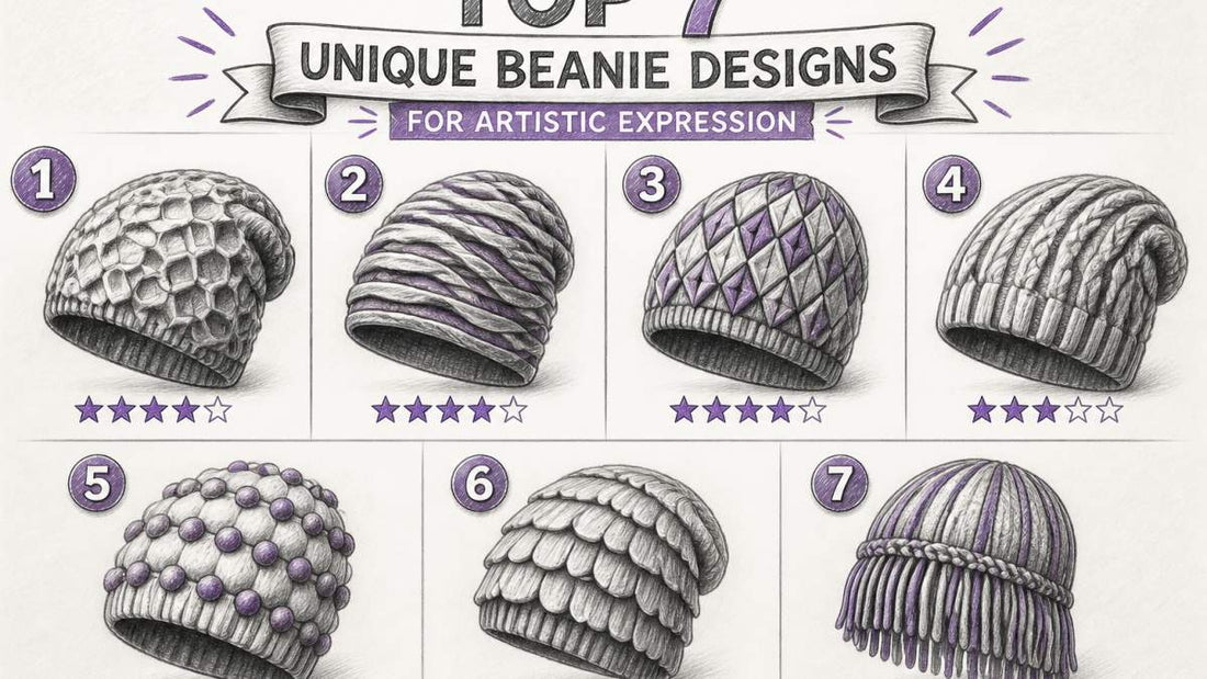 Top 7 Unique Beanie Designs for Artistic Expression