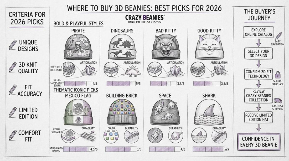 Where to Buy 3D Beanies: Best Picks for 2026