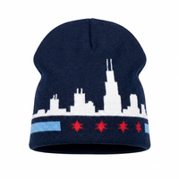 Chicago themed beanie