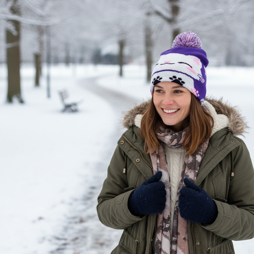 Good Kitty beanie lifestyle photo
