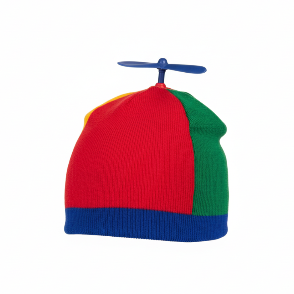 Pinwheel beanie clean product shot