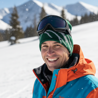 Snowboard Beanie Lifestyle Photo